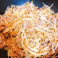 りはなﾂｰ's cooksnap of when they made 市販の素で簡単・節約！麻婆もやし.