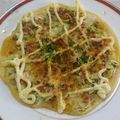 フジキタ♡あこ's cooksnap of when they made 簡単☆ふんわり納豆と野菜の薄焼お好み焼き.