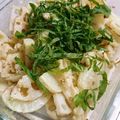 ペキのリリー's cooksnap of when they made コールラビの味噌マヨごま和え.