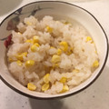meikoh's cooksnap of when they made 炊飯器で一発♪とうもろこしご飯.