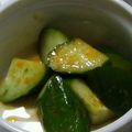 ヨシヨッシー's cooksnap of when they made 簡単ピリ辛きゅうりの添え物.