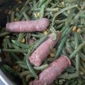 カクヨ's cooksnap of when they made モロッコインゲンとウィンナーの白だし炒め.