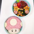 めいめい☆☆☆'s cooksnap of when they made キャラ弁☆マリオの赤いキノコ.