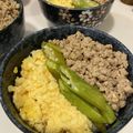 クックPCKCO5☆'s cooksnap of when they made お弁当に簡単！三色丼弁当.