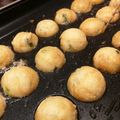 きんちょきん's cooksnap of when they made 基本のたこ焼き.