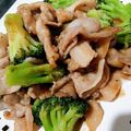 ２級ちゃん's cooksnap of when they made 豚肉とブロッコリーのオイスターソース炒め.