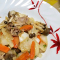 さるちゃん♪'s cooksnap of when they made ☆我が家の簡単豚肉醤油バター炒め☆.
