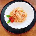 pippi7777's cooksnap of when they made レモンのパスタ、薔薇の盛り付け.