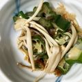 ぽっぽ5's cooksnap of when they made オクラとエノキのナムル.
