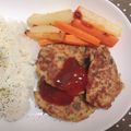 クックM67KM5☆'s cooksnap of when they made 大葉入り！デミグラミニハンバーグ！.