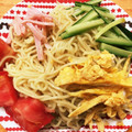 こうきとだいきママ's cooksnap of when they made 冷やし中華やちらし寿司♡レンジ2分錦糸卵.