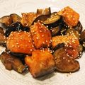 かなりんココりん's cooksnap of when they made m鮭と茄子の甘辛醤油炒め.