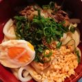 precious☆'s cooksnap of when they made 冷やし肉ぶっかけうどん.