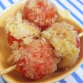 キャシーキャサリン's cooksnap of when they made ミニトマトの♪串揚げ♪.