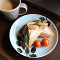 チコリママ's cooksnap of when they made 大葉香る☆ハムとチーズのホットサンド.