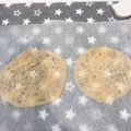 たちぽんぽん's cooksnap of when they made レンジで！粉チーズのパリパリせんべい.