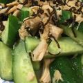 jubimari's cooksnap of when they made 簡単副菜♪きゅうりのツナ塩昆布炒め.