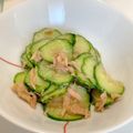 こまむす's cooksnap of when they made キュウリのピリ辛ツナ和え.