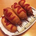 ちいちい116's cooksnap of when they made 子ども喜ぶ♪HMでミニアメリカンドッグ☆.