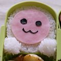 京風子's cooksnap of when they made 太鼓の達人(わだどん)弁当【キャラ弁】.