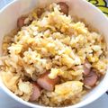 まめしゃン's cooksnap of when they made ☆卵とウィンナーで！楽ちん美味しい炒飯★.
