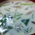 あゆたっくん's cooksnap of when they made 和風✿小松菜とキノコのミルクスープ.