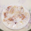 ハラールレシピ's cooksnap of when they made レンジで簡単！とろ〜り最中のミルク汁粉！.