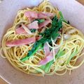 miyasawa's cooksnap of when they made 小松菜（スイスチャード）ベーコンのパスタ.