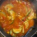 みかん015's cooksnap of when they made ズッキーニと挽き肉のトマトスープ.