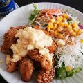 keko2480's cooksnap of when they made 甘酢タレたっぷり鶏胸肉の簡単チキン南蛮.