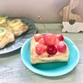 はらぺこしろうさぎ's cooksnap of when they made さくらんぼ佐藤錦バターシュガートースト♡.