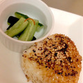 ayyyae's cooksnap of when they made 李錦記オイスターソースの焼きおむすび.