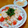 ざじよ's cooksnap of when they made お手軽！鮭ときゅうりの混ぜ寿司.