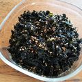 にゅこ's cooksnap of when they made 赤しそジュースの残り葉で作る我が家の佃煮.