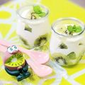 mimi☆ko's cooksnap of when they made ゼスプリキウイのグラスチーズケーキ.