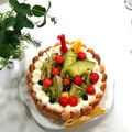 paleaqua's cooksnap of when they made ♡デコレーションケーキ♡.