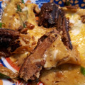 withスマーフ's cooksnap of when they made 【使いきり】さんまの蒲焼き缶とたまご丼.