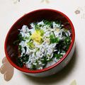 ネコかえる's cooksnap of when they made 大葉もネギもゴマも混ぜ混ぜシラス丼.
