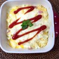 horseland's cooksnap of when they made おひとりさまの速攻なんちゃってオムライス.