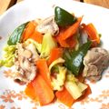 あきづきゆずりは's cooksnap of when they made 塩ダレ☆豚の野菜炒め.