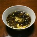 chihi123's cooksnap of when they made もずくスープ.