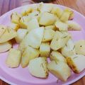 田舎のお姫様's cooksnap of when they made インカのめざめで作るガーリックポテト.