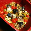 chihi123's cooksnap of when they made 鯖缶 トマト アヒージョ 早い美味い.