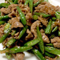 madochann's cooksnap of when they made 牛肉といんげんのオイスターソース炒め.