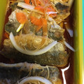 んりおか's cooksnap of when they made 簡単♪シャキシャキ新玉ねぎで鯵の南蛮漬け.