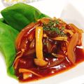 おかぶ〜ま's cooksnap of when they made キノコと デミソースの 煮込みハンバーグ.