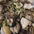 Aisoil's cooksnap of when they made 我が家の常備菜♪鶏肉ごぼう舞茸の炒め煮.