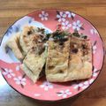 春巻きママ's cooksnap of when they made 簡単リメイク油揚げ餃子♪サクサク美味しい.