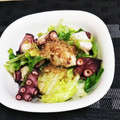 モグタソ's cooksnap of when they made キャベツとタコのソース炒め.