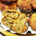そらららー's cooksnap of when they made 肉汁たっぷり！洋食屋さんのメンチカツ！.